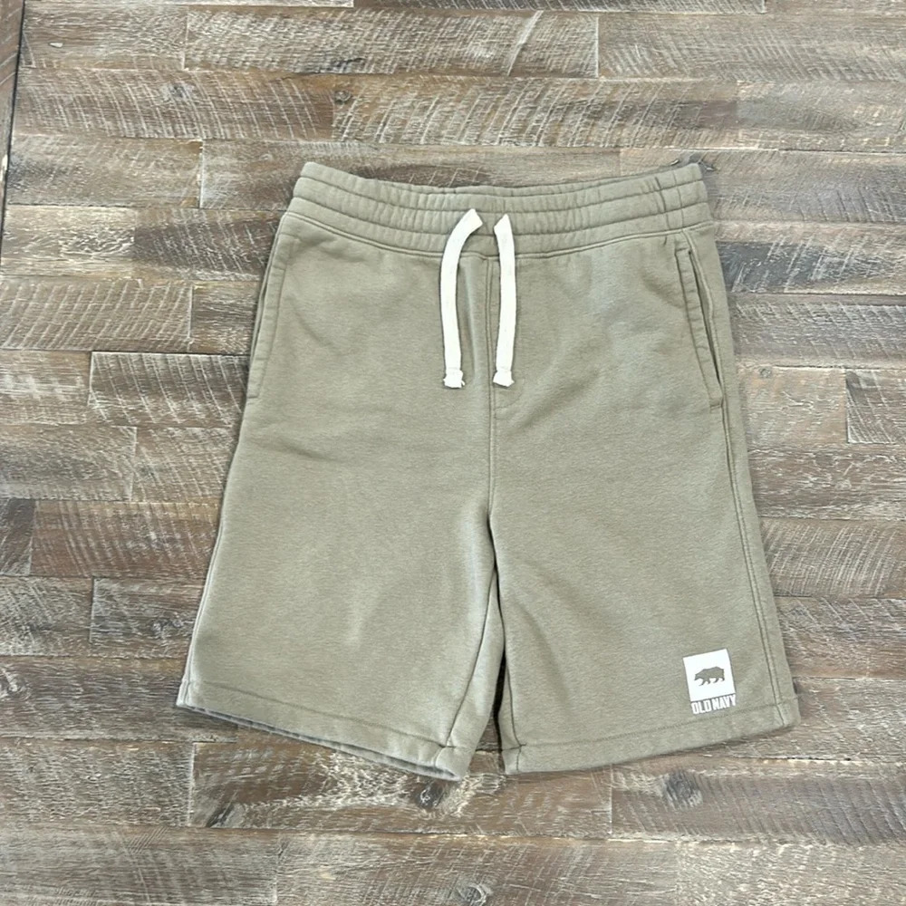 Old Navy Light Forest Green Fleece Shorts